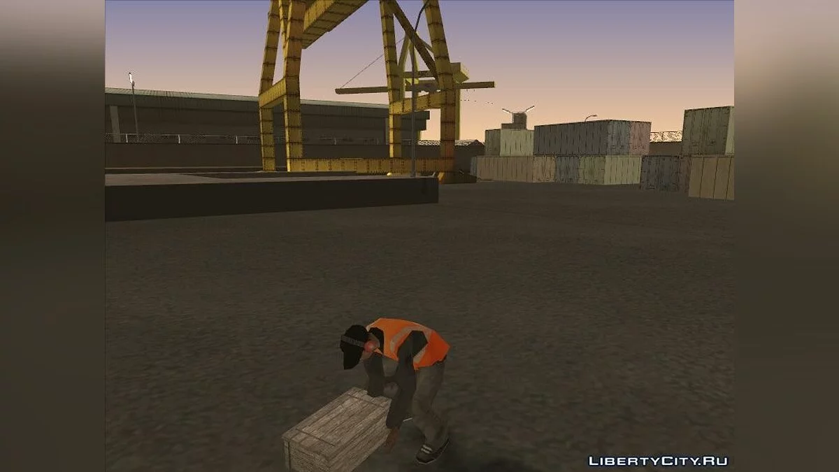 Travail de dockeur (du mod The Perfect CJ) / GTA San Andreas