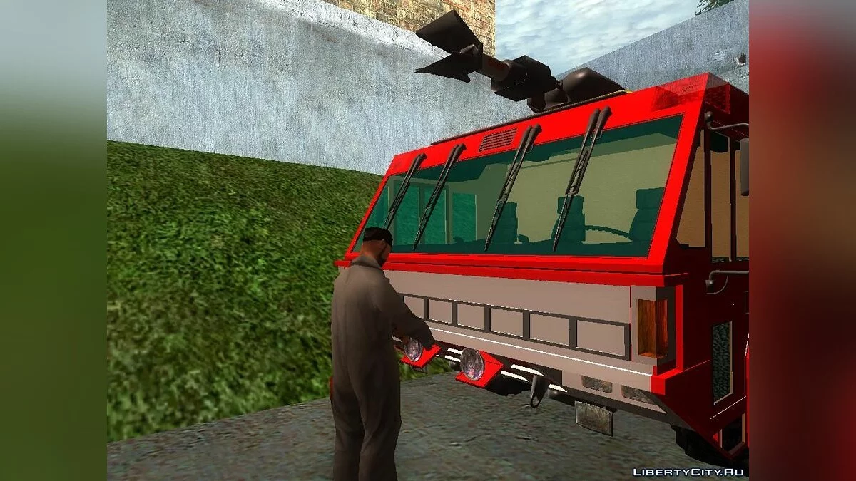 Station de pompiers réaliste à SF V2.0 / GTA San Andreas
