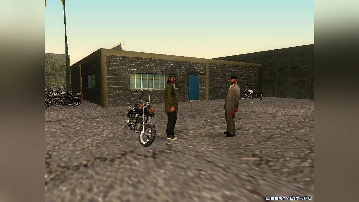 École de motards réaliste V1.0 / GTA San Andreas