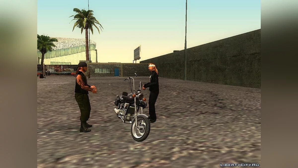 École de motards réaliste V1.0 / GTA San Andreas