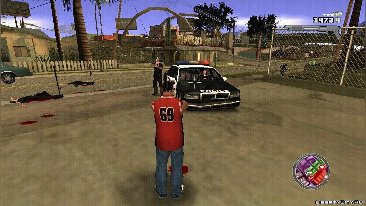 Mafia II HUD v1.0 / GTA San Andreas