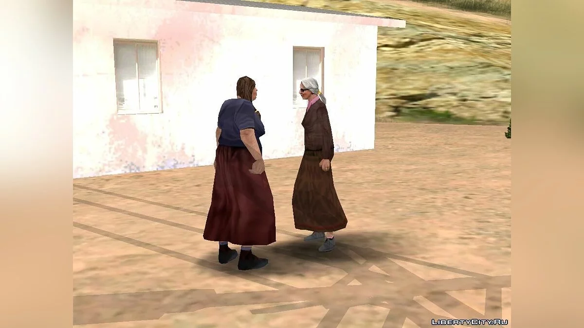 Оживление деревни Эль-Кебрадос v1.0 / GTA San Andreas