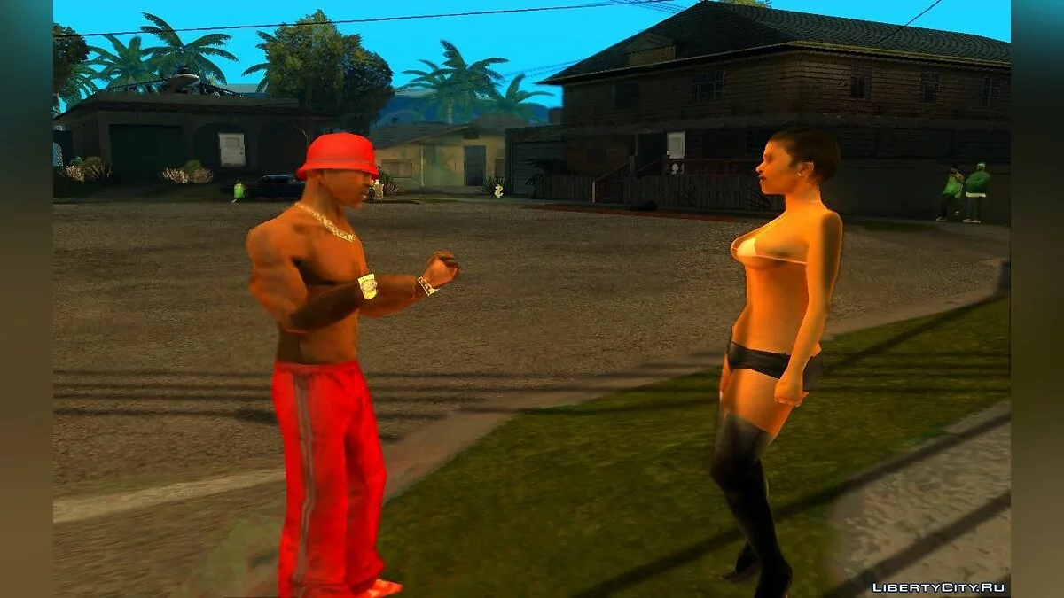 Оживленный Ganton / GTA San Andreas