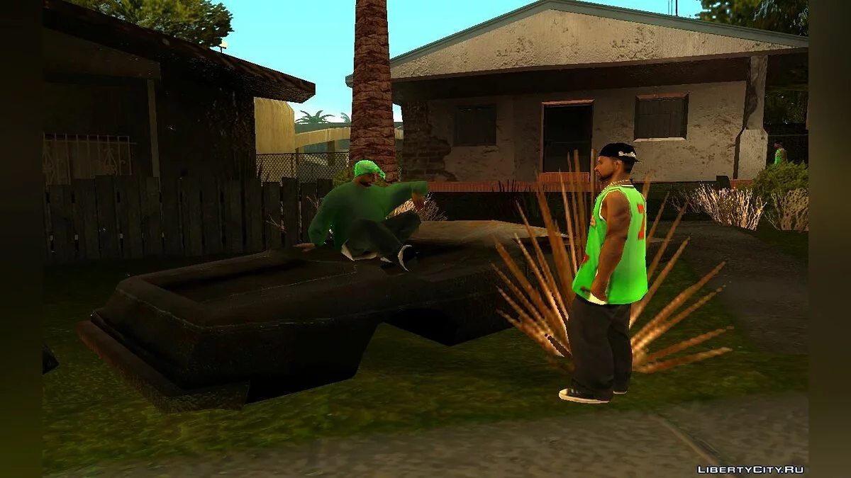 Оживленный Ganton / GTA San Andreas