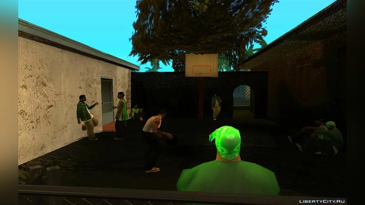 Оживленный Ganton / GTA San Andreas