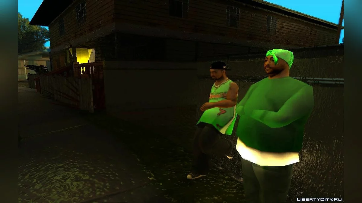 Оживленный Ganton / GTA San Andreas