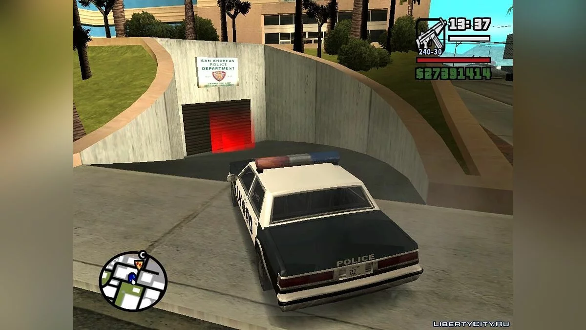 Police Repair Service - Repairing Police Vehicles / GTA San Andreas