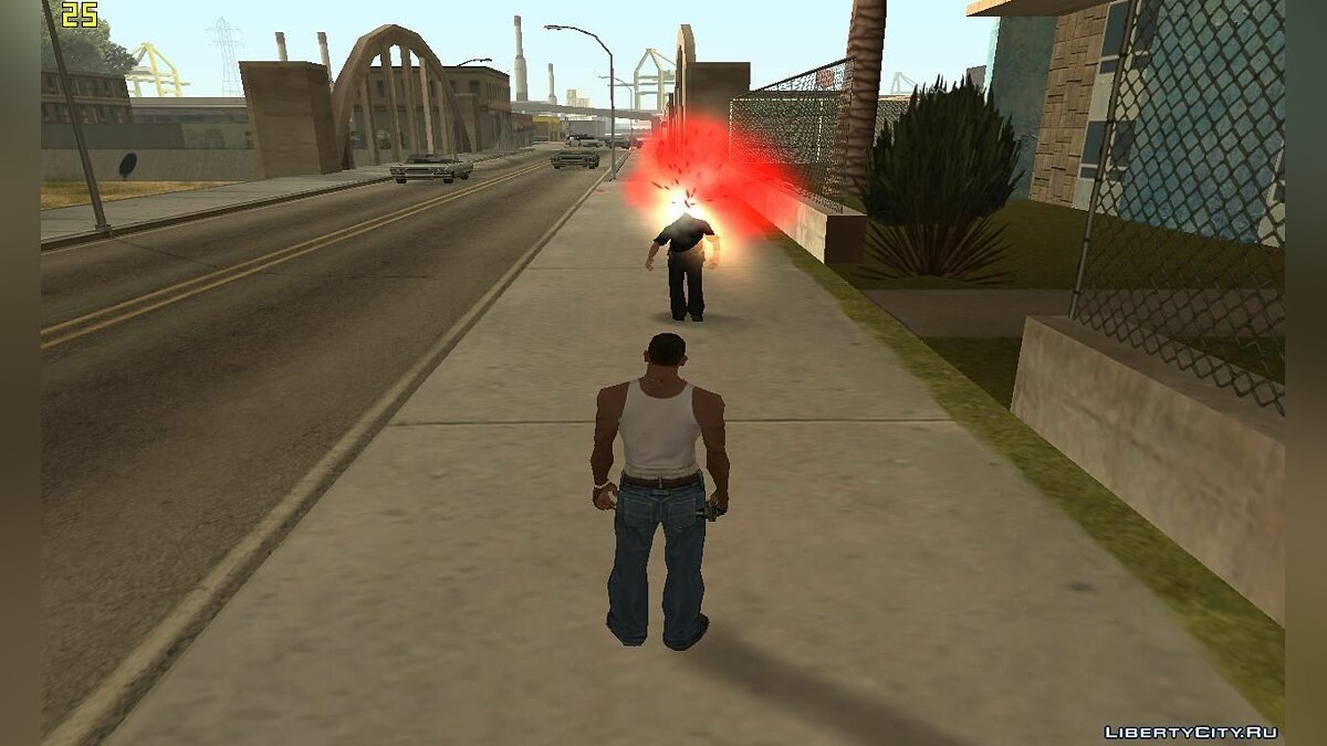 Download Blow up the brain of any passerby for GTA San Andreas