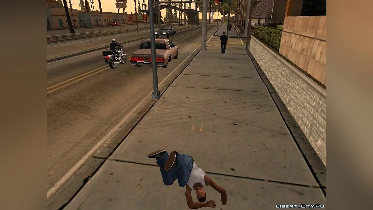 Mod de voltereta v1.0 / GTA San Andreas