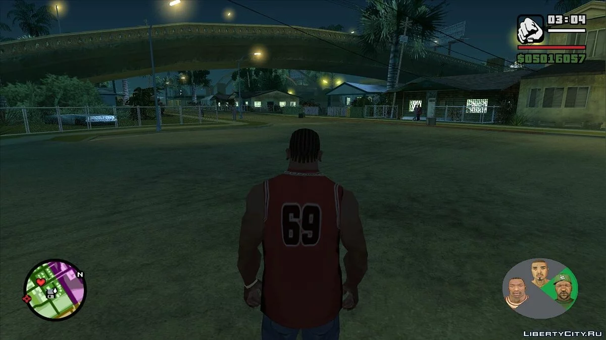 New Textures for Three Protagonists / GTA San Andreas