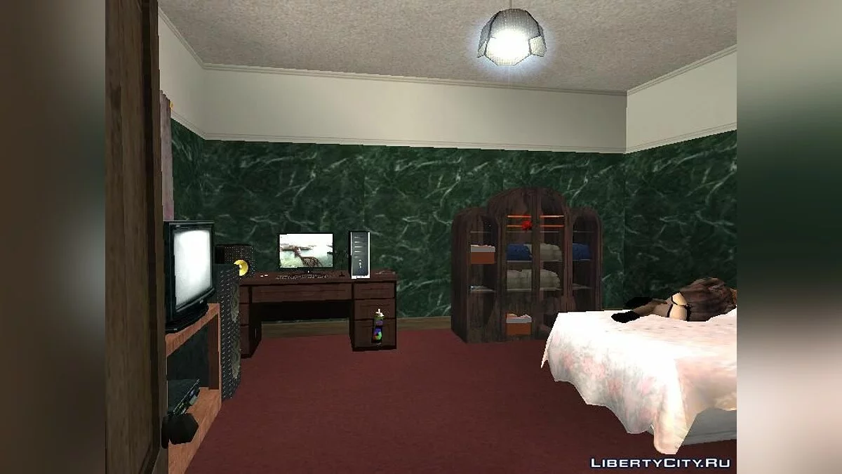 Новий інтер'єр і повія в домі CJ / GTA San Andreas