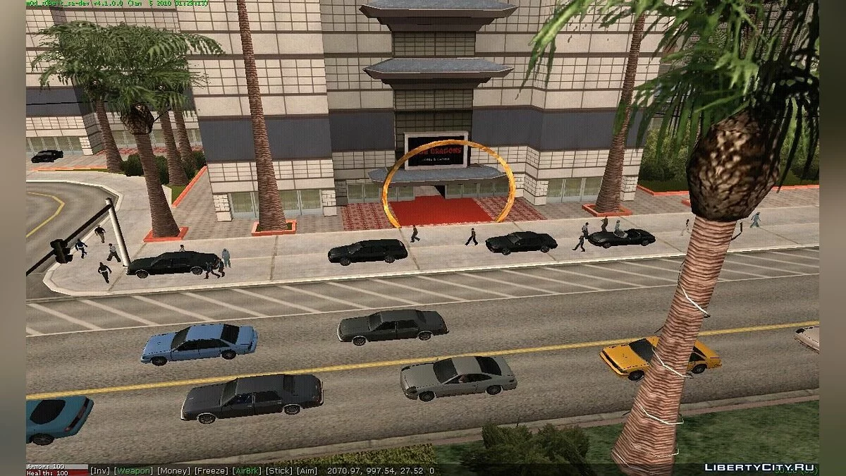 Parked Gangster Cars / GTA San Andreas