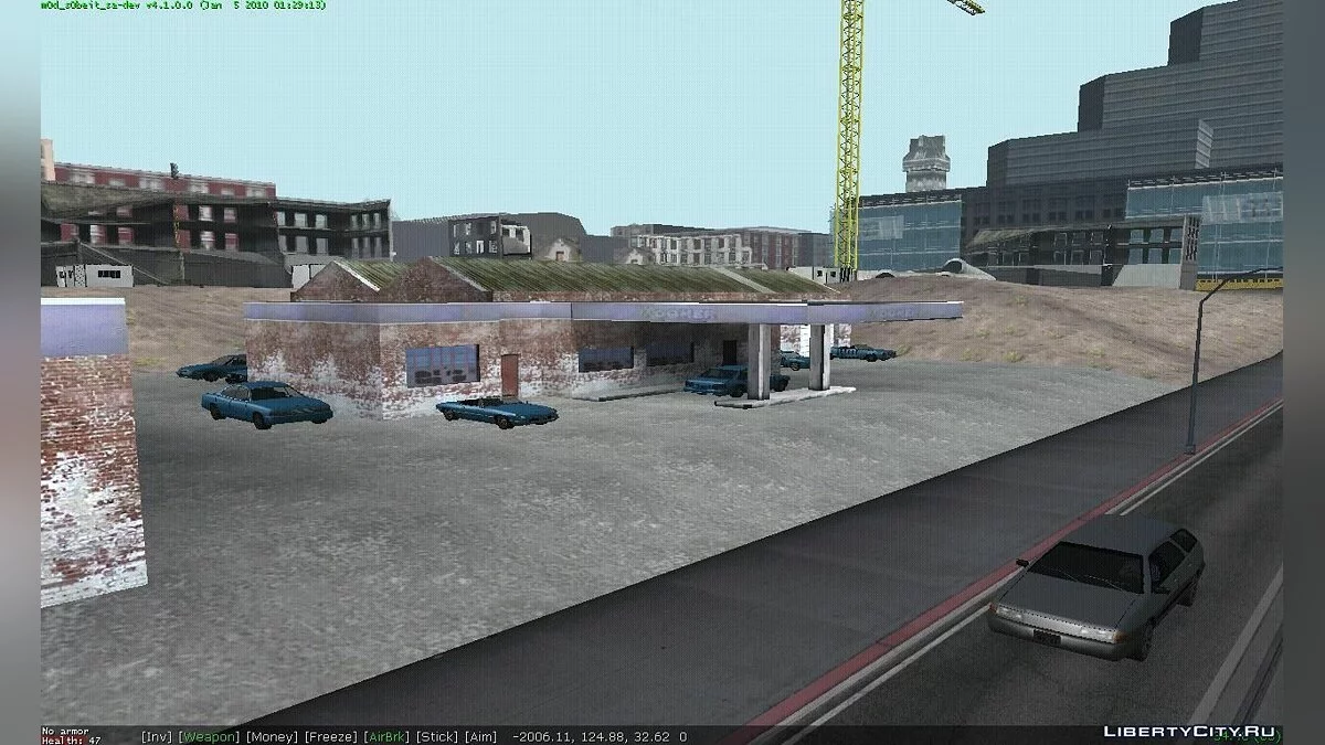Parked Gangster Cars / GTA San Andreas