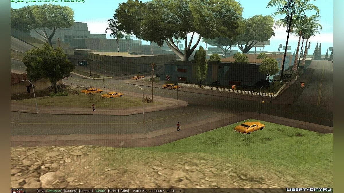 Parked Gangster Cars / GTA San Andreas