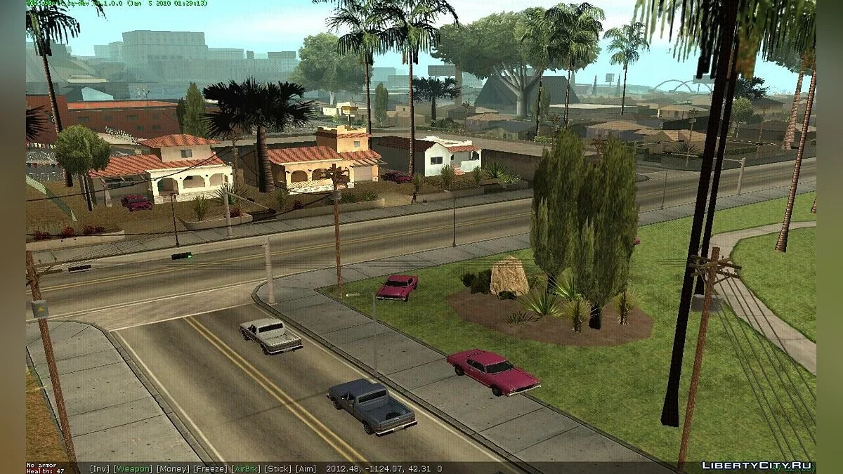 Parked Gangster Cars / GTA San Andreas