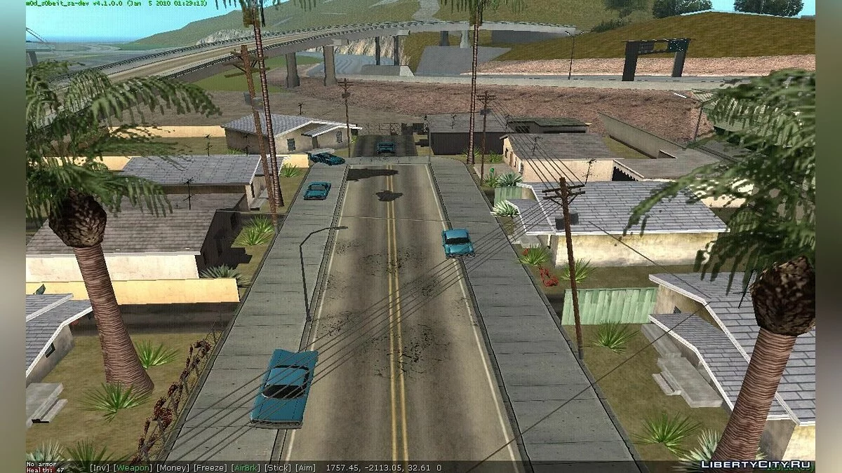 Parked Gangster Cars / GTA San Andreas