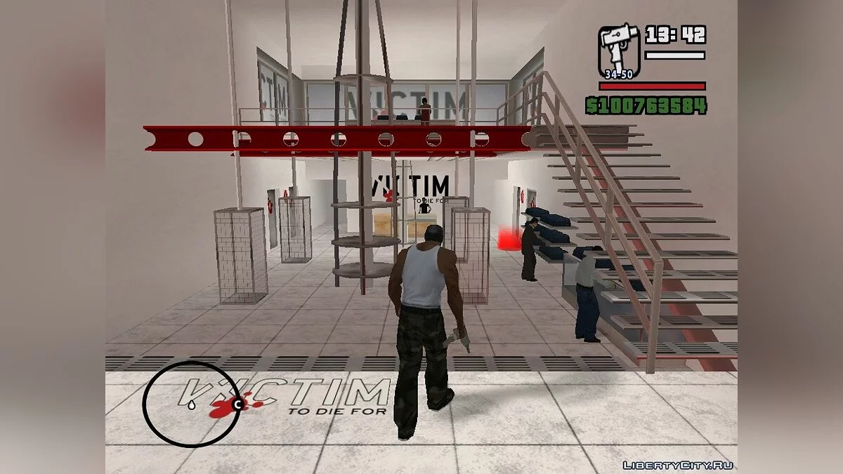 Robbery System by andre500 v1.0 / GTA San Andreas