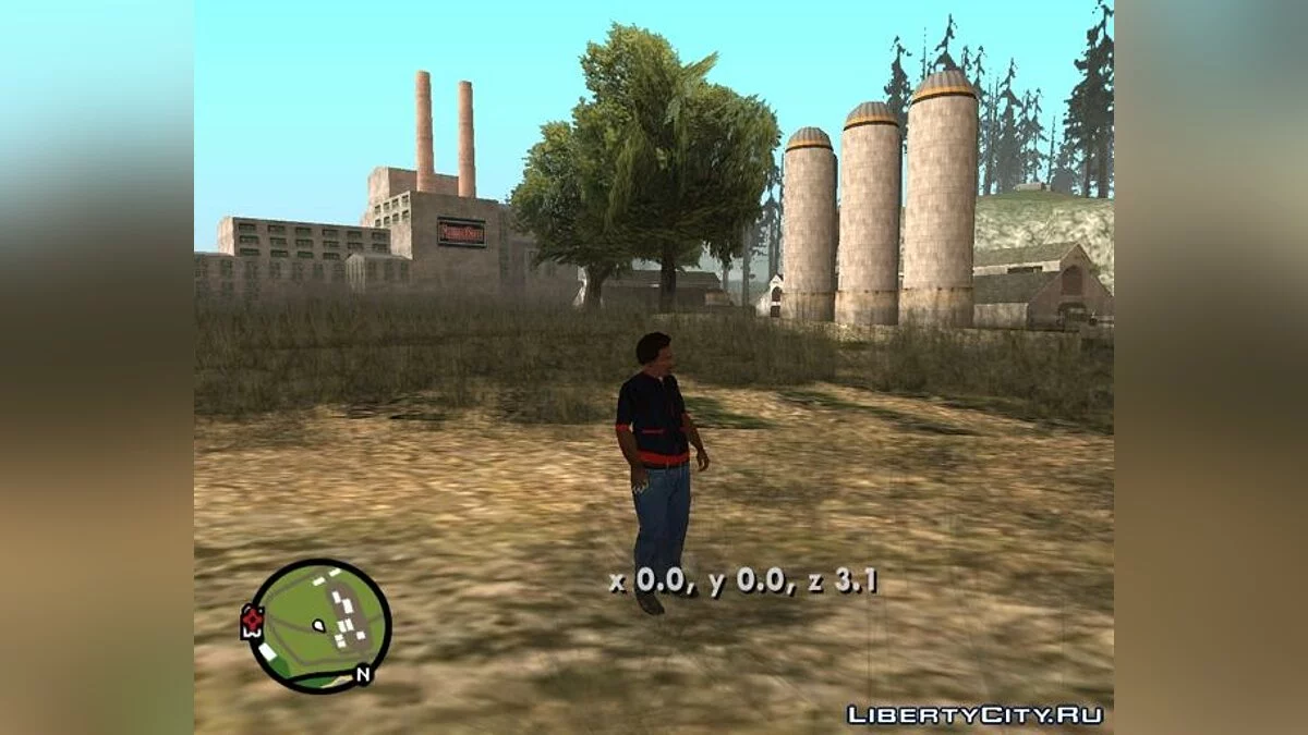 Вивід координат на екран (cleo) / GTA San Andreas
