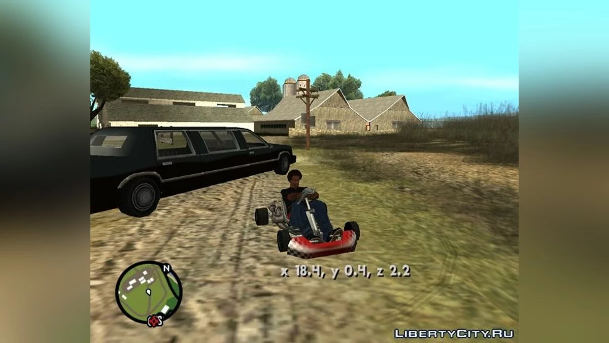 Вивід координат на екран (cleo) / GTA San Andreas