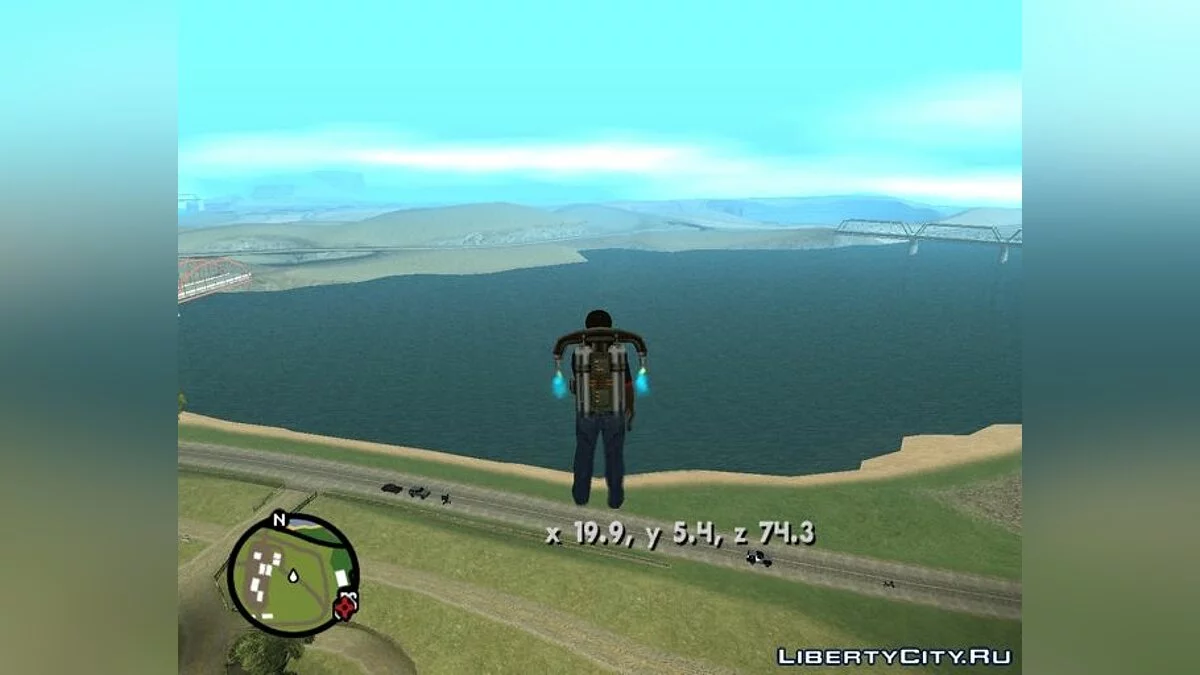 Вивід координат на екран (cleo) / GTA San Andreas