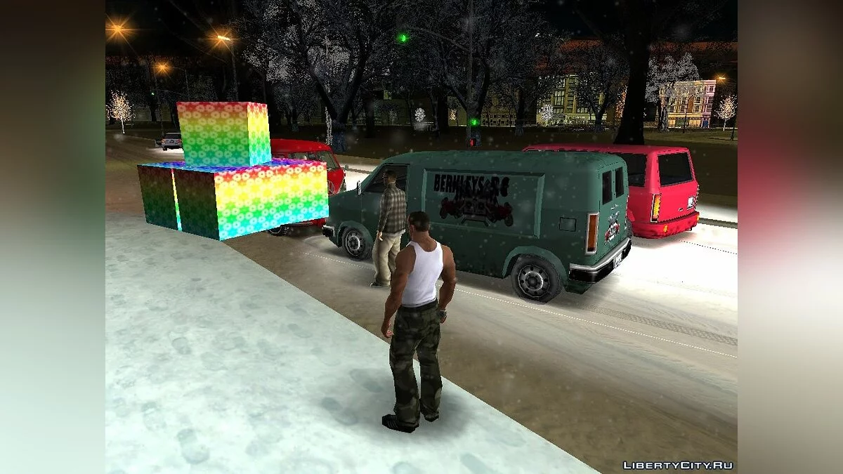 Новогодний курьер / GTA San Andreas