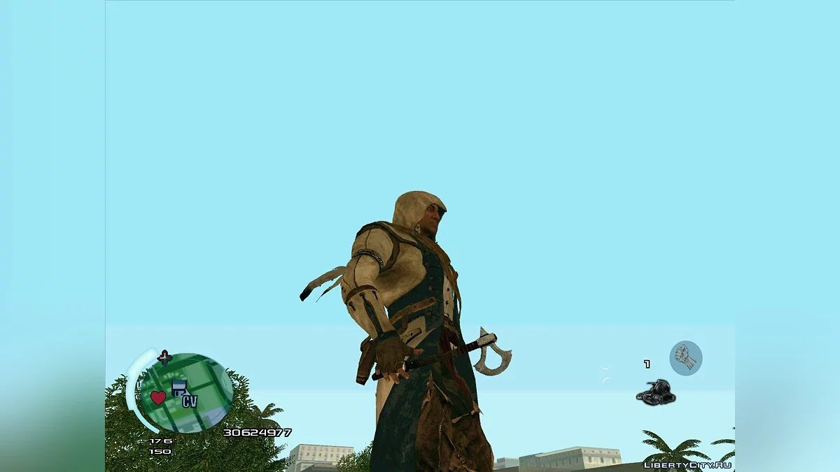 Assassin's Creed III HUD / GTA San Andreas