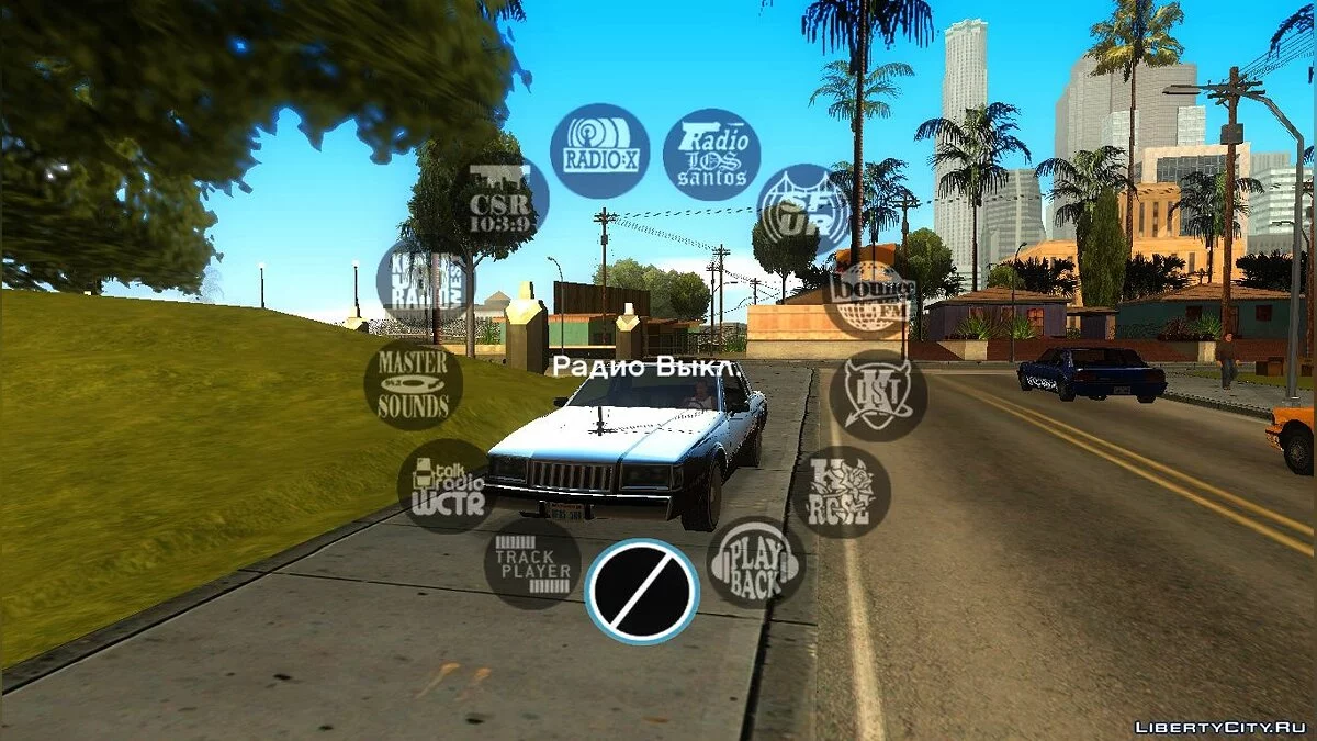 GTA 5 Radio Wheel HUD Mod von Gon_Iss / GTA San Andreas