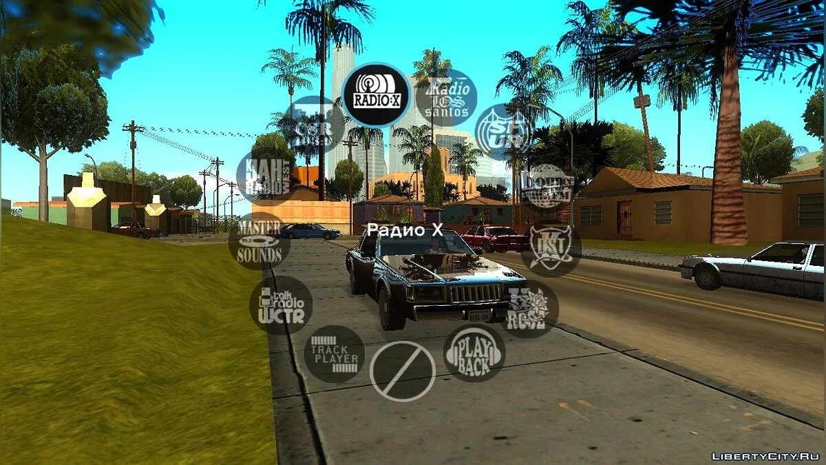 GTA 5 Radio Wheel HUD Mod von Gon_Iss / GTA San Andreas