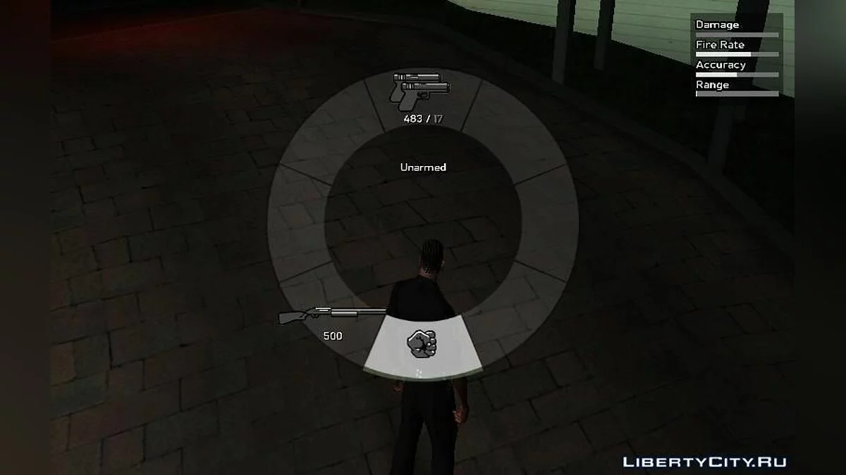 GTA V Weapon Scrolling / GTA San Andreas