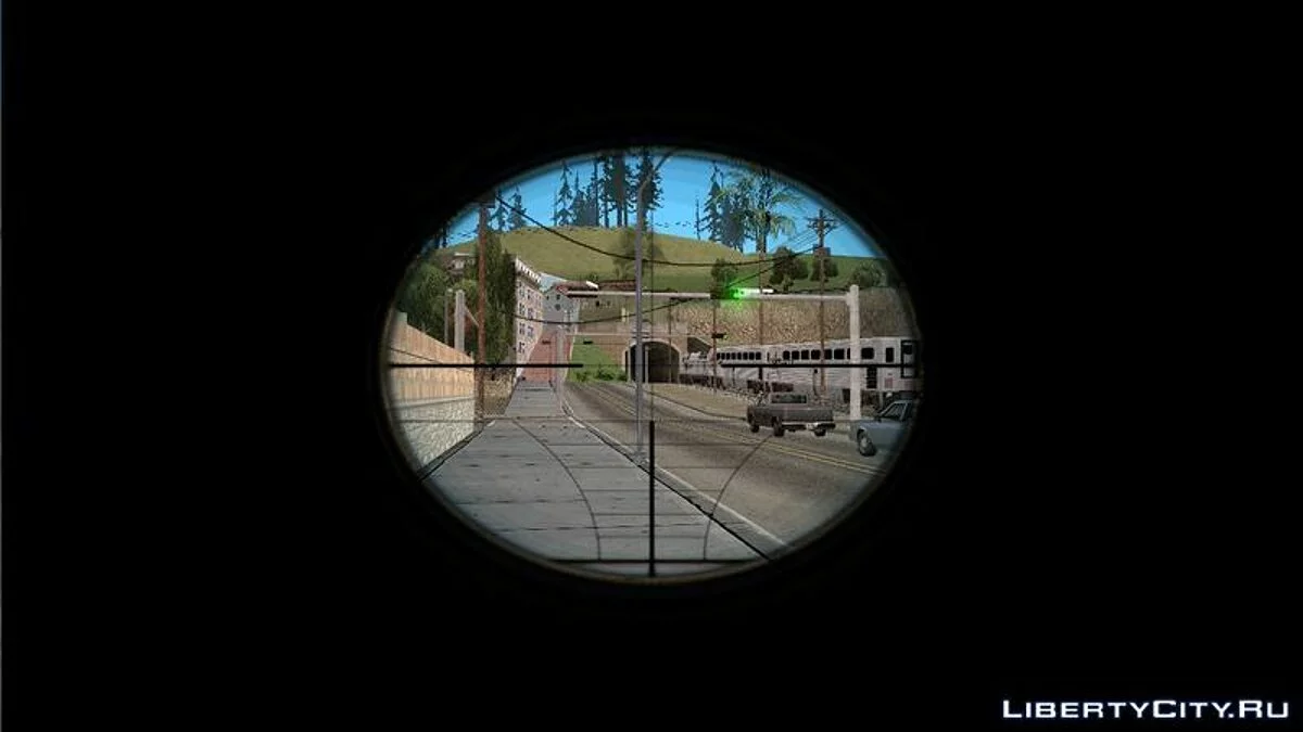 Мод для снайперського прицілу / GTA San Andreas