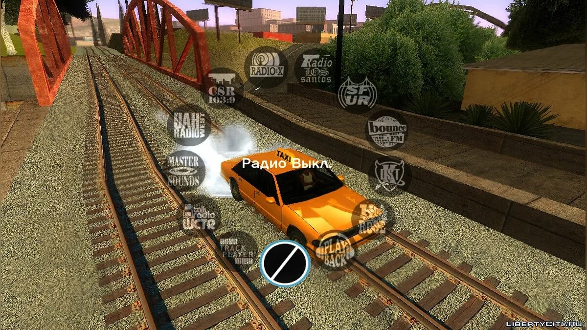 GTA 5 Radio HUD By Gon_Iss V2.0 / GTA San Andreas
