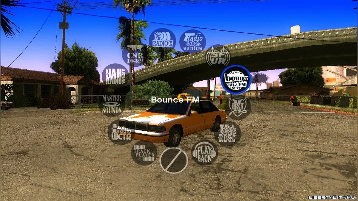 GTA 5 Radio HUD By Gon_Iss V2.0 / GTA San Andreas