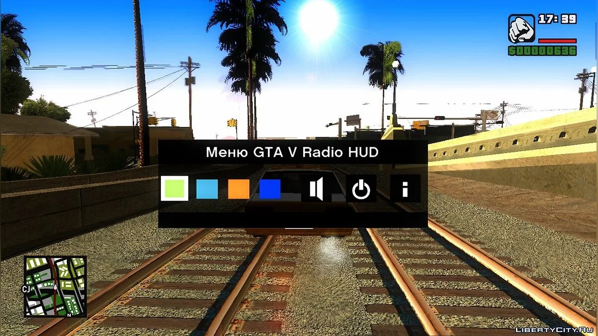 GTA 5 Radio HUD By Gon_Iss V2.0 / GTA San Andreas