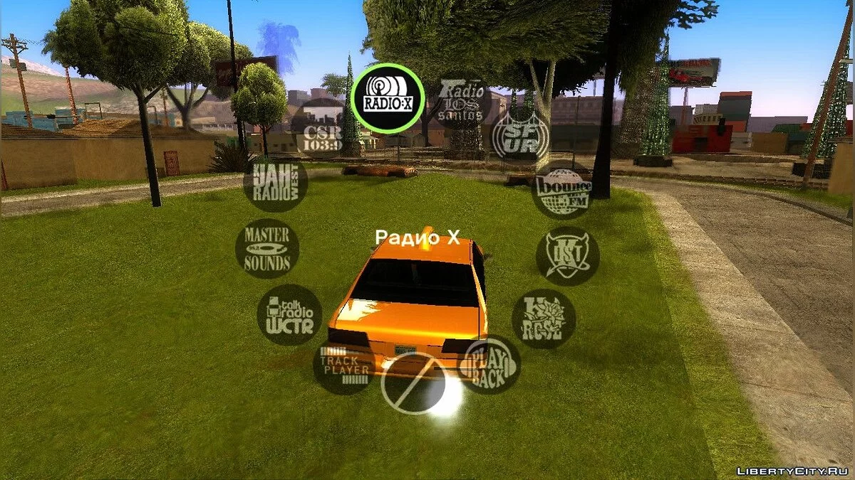 GTA 5 Radio HUD By Gon_Iss V2.0 / GTA San Andreas