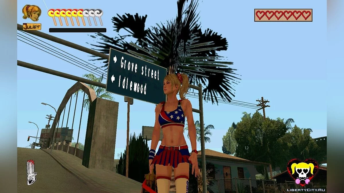 Lollipop Chainsaw: Aventuras / GTA San Andreas