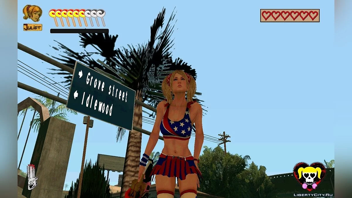 Lollipop Chainsaw: Aventuras / GTA San Andreas