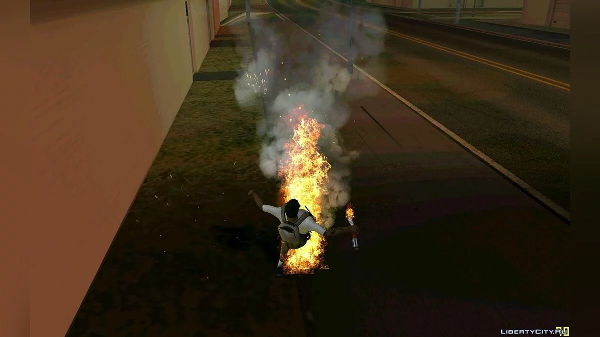 Burn mod / GTA San Andreas