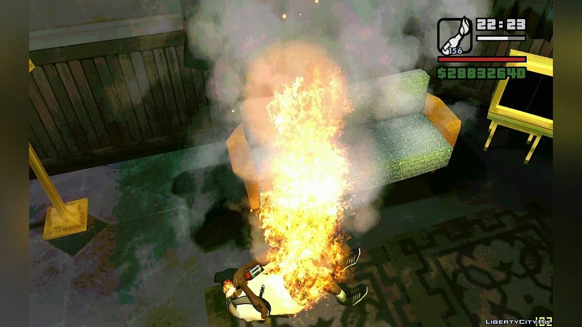 Burn mod / GTA San Andreas