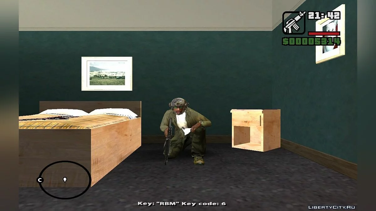 Код клавіші на екрані / GTA San Andreas