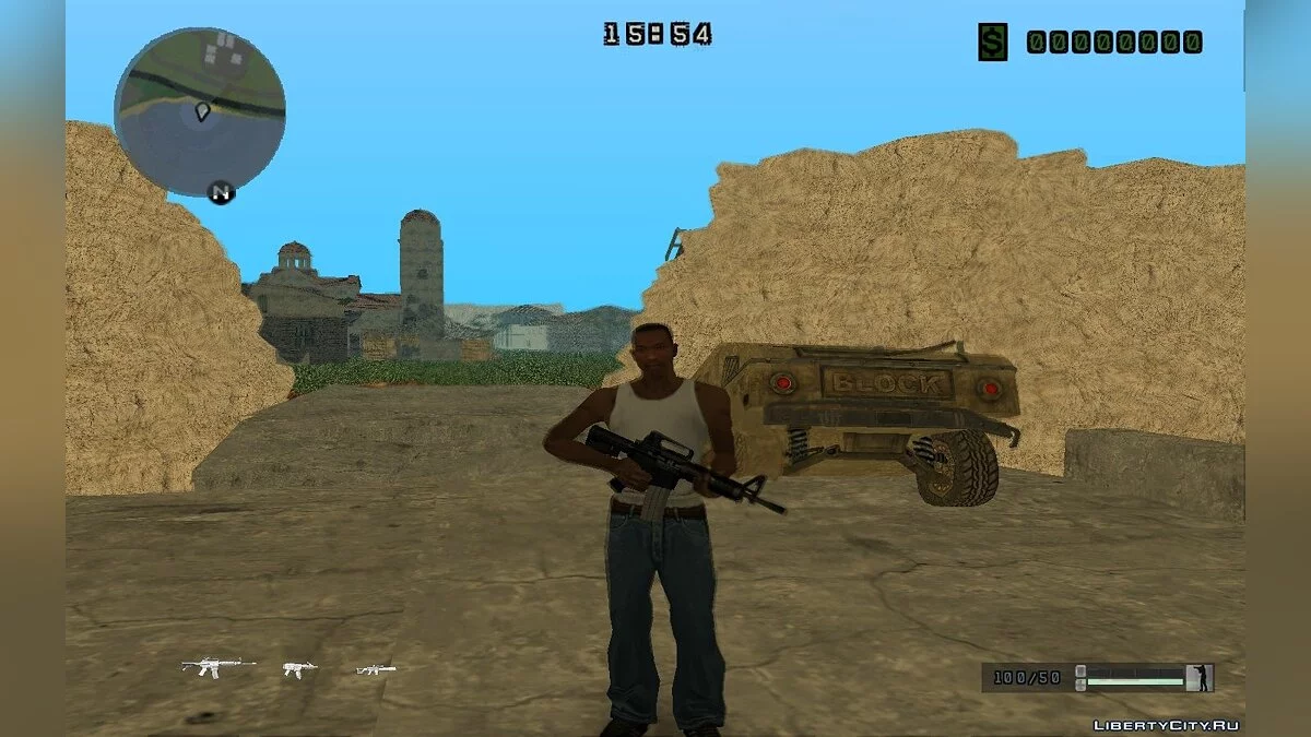 HUD WarFace v1.0 / GTA San Andreas