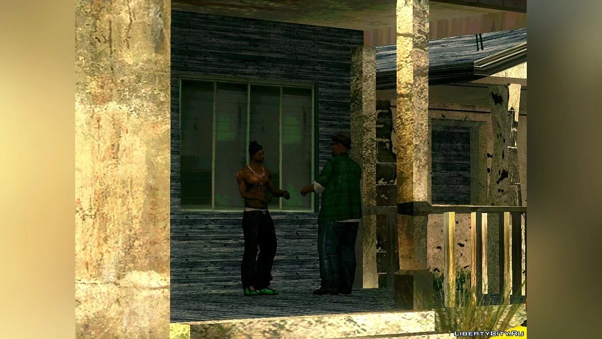 CJ's Friends on Grove Street / GTA San Andreas