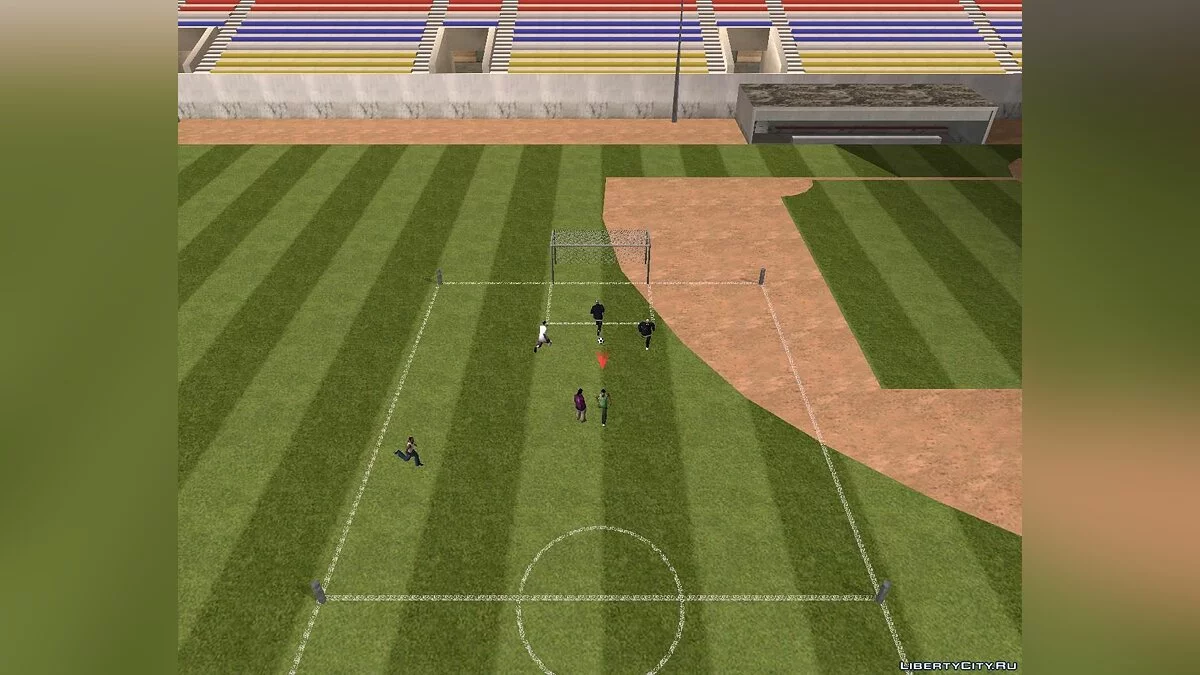 GTA Soccer Team Play или Футбол (Реальная версия) / GTA San Andreas