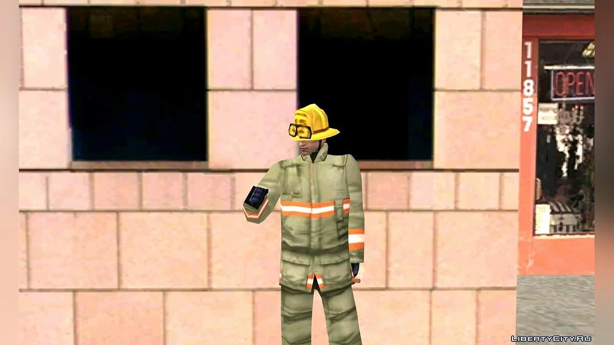 Реалістична пожежна станція в Лос-Сантосі / GTA San Andreas