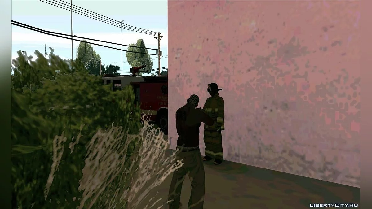 Realistic Fire Station in Las Venturas / GTA San Andreas