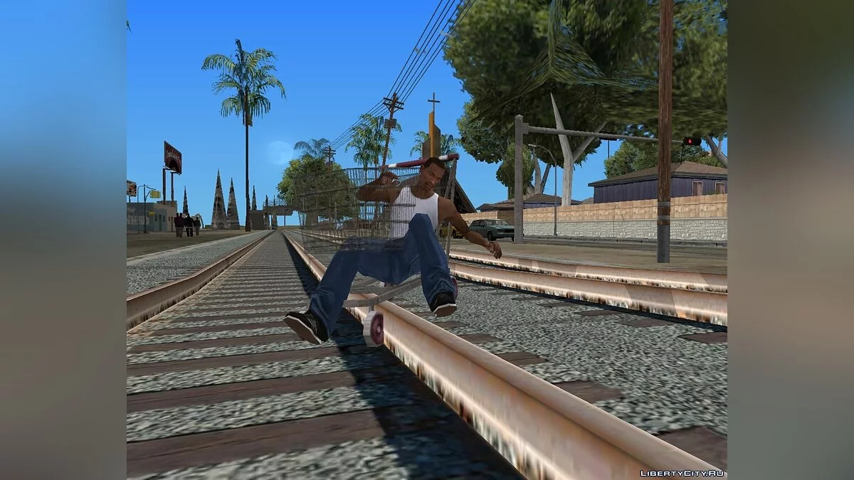 Shopping Cart for Fun / GTA San Andreas