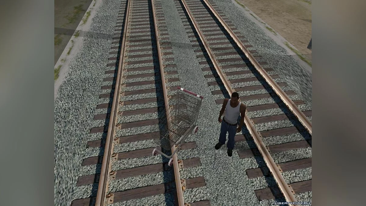 Shopping Cart for Fun / GTA San Andreas