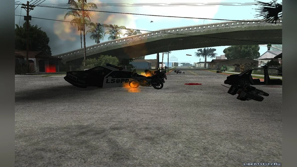 Снайпери на Грув Стрит + Додатковий cleo-скрипт / GTA San Andreas