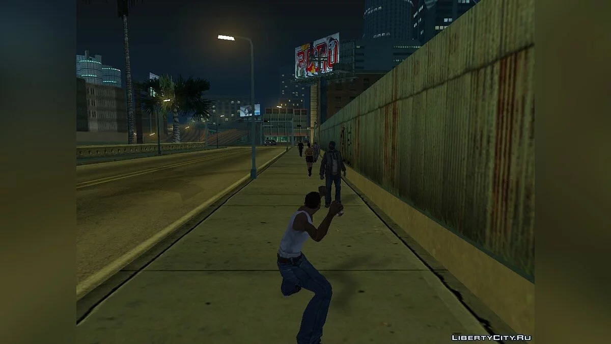 Бросок гранаты / GTA San Andreas