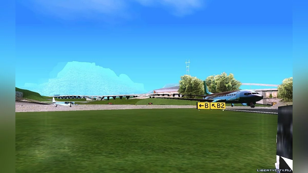 Справжній працюючий аеропорт SF / GTA San Andreas