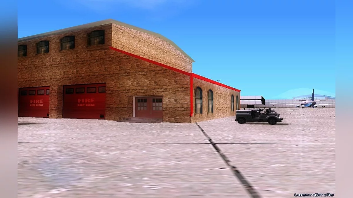 Справжній працюючий аеропорт SF / GTA San Andreas